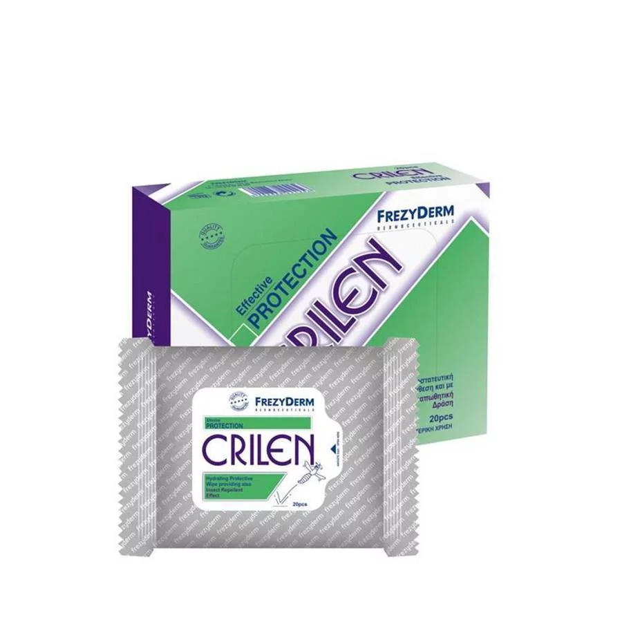 Frezyderm Crilen Wipes 20 Τεμάχια