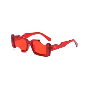 Γυναικεία γυαλιά ηλίου σε χρώμα κόκκινο