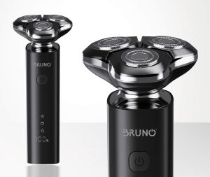 BRUNO BRN-0223 Ξυριστική Μηχανή Προσώπου επαναφορτιζόμενη, μαύρη