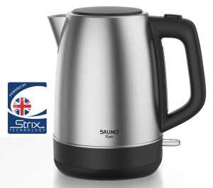 BRUNO BRN-0246 Βραστήρας νερού ανοξείδωτος 1.7L STRIX 2200W, Inox