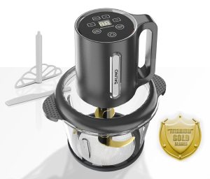 BRUNO Πολυκόπτης προηγμένων λειτουργιών, ψηφιακός BRN-0248, 500W, 1.8L, 4 λεπίδες, μαύρος