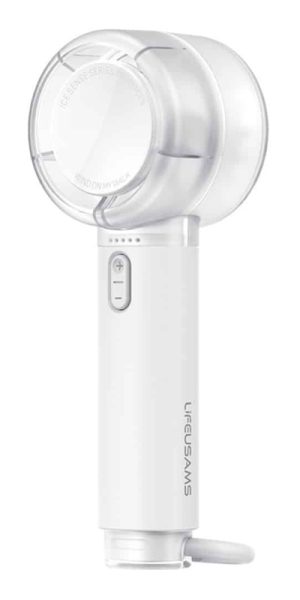 USAMS φορητός ανεμιστήρας LU01 με 5 ταχύτητες, 2000mAh, λευκός