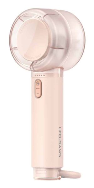 USAMS φορητός ανεμιστήρας LU01 με 5 ταχύτητες, 2000mAh, ροζ