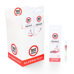 Εργοστασιακό Display Test & Drive Αλκοτεστ Μιας Χρήσης Με 30 Συσκευασίες Των 2 Τεμαχίων