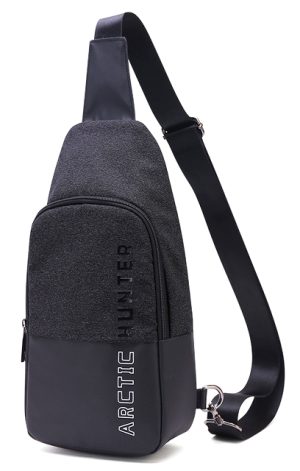 ARCTIC HUNTER τσάντα Crossbody XB0058, 5L, μαύρη